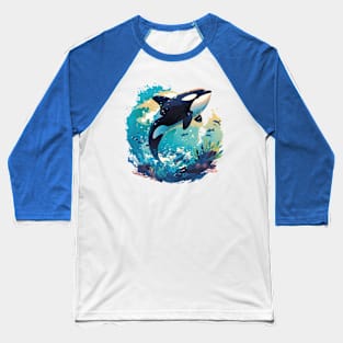 killer whale Baseball T-Shirt